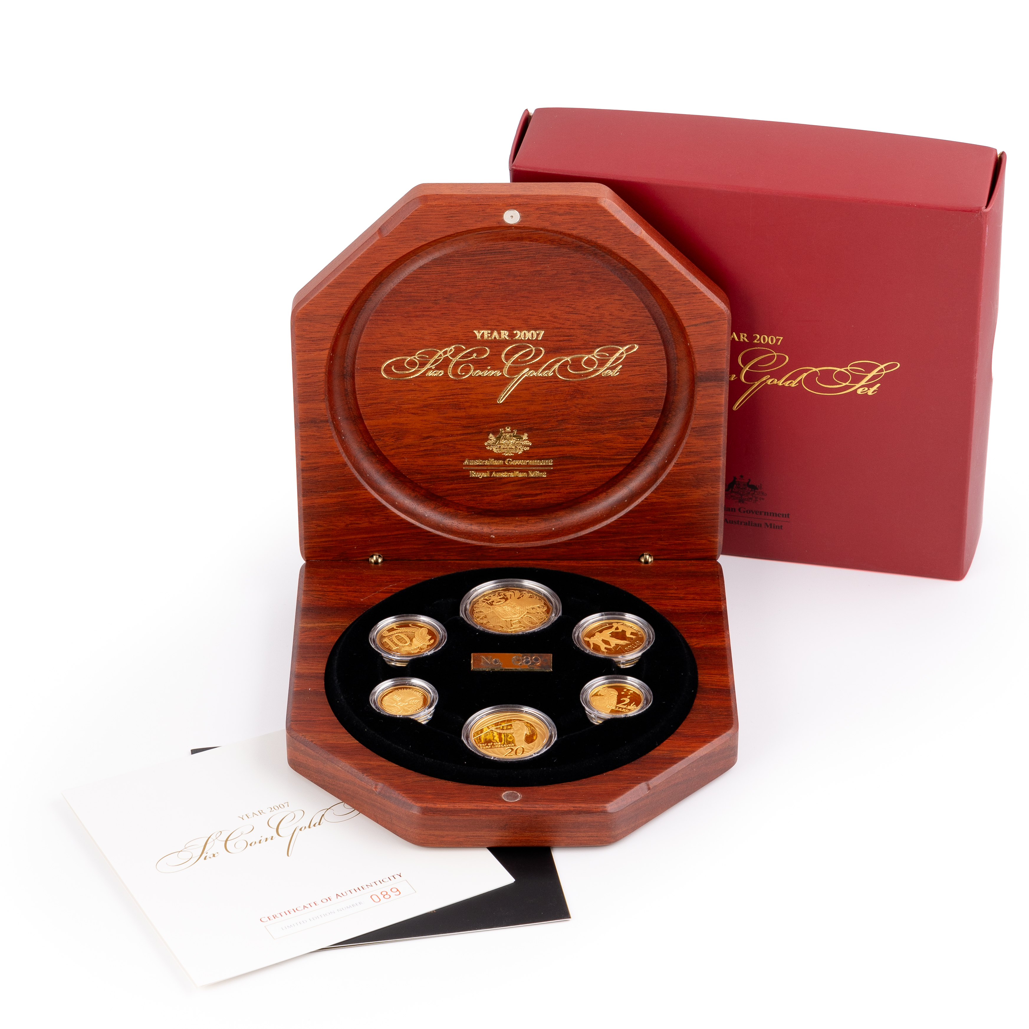 Elizabeth II, Year of the Surf Lifesaver Proof Set, 2007, FDC