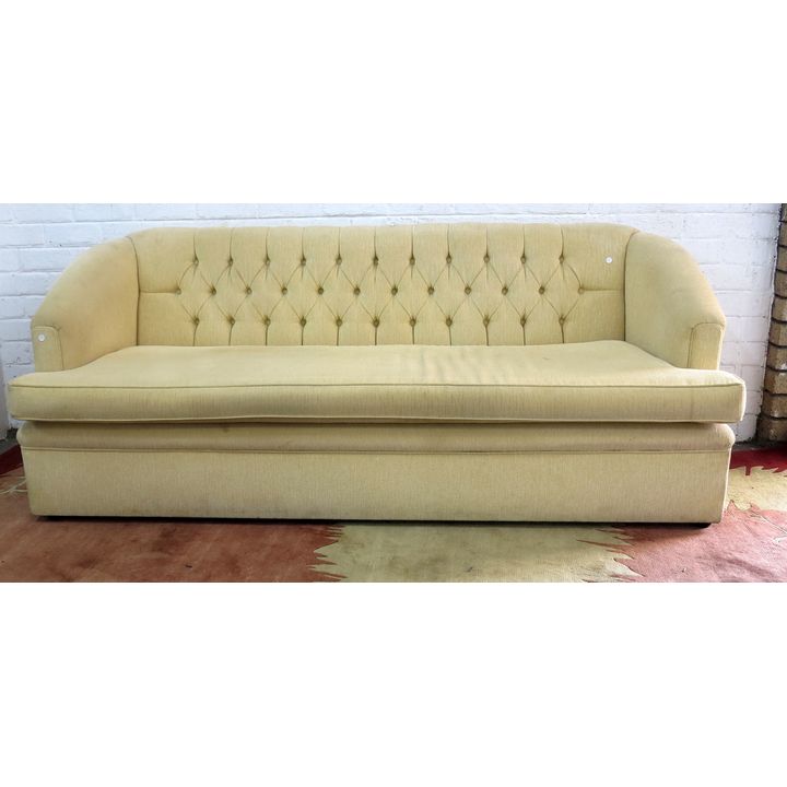 BUTTON UPHOLSTERED SOFA