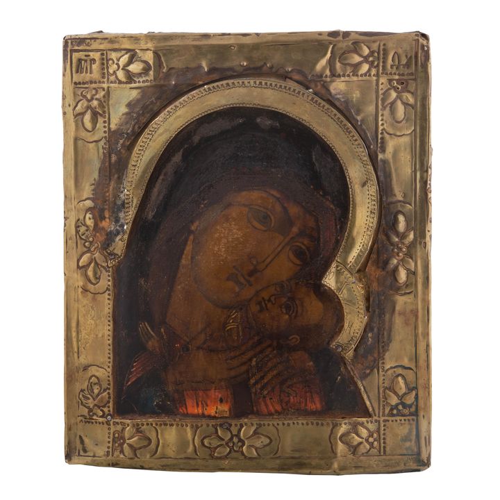 Ikona - Matka Boska Chersońska, Rosja, 2 poł XVIII w.