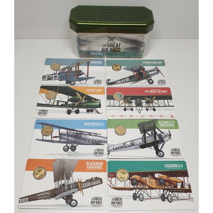Great Air Race Carded Coin Set