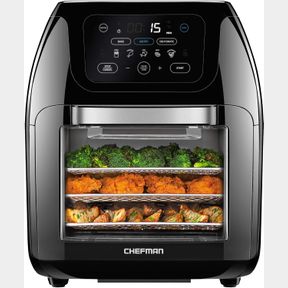CHEFMAN MULTIFUNCTIONAL DIGITAL AIR FRYER+ ROTISSERIE, DEHYDRATOR, CONVECTION OVEN, 17 TOUCH SCREEN PRESETS FRY, ROAST, DEHYDRATE