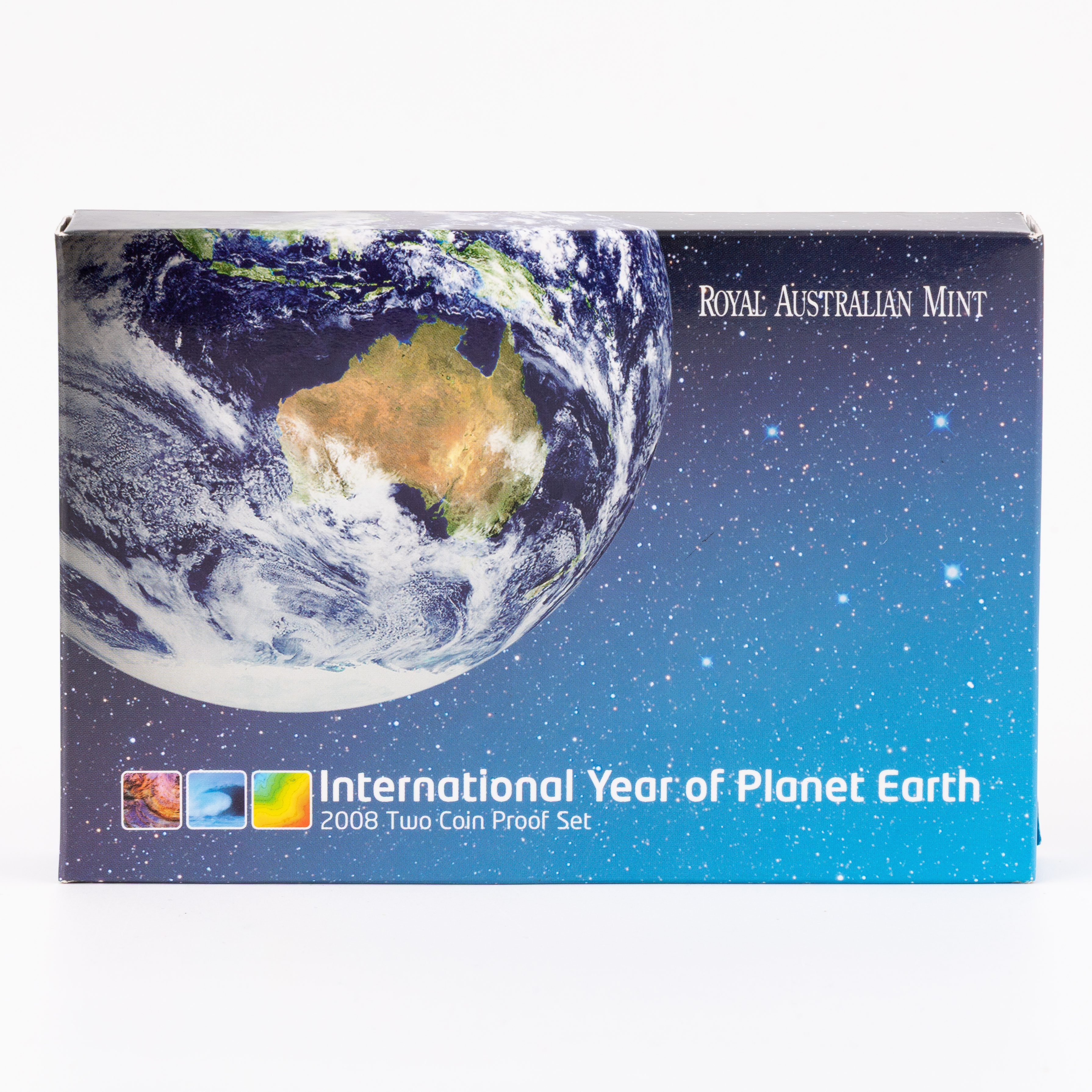 Elizabeth II, RAM - International Year of Planet Earth, Twenty Cents - One Dollar, 2008, FDC