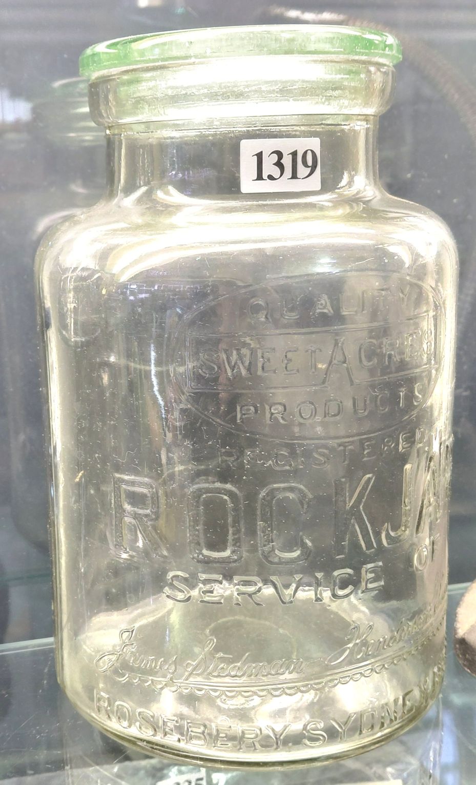 James Stedman Hendersons Sweet Ltd Jar