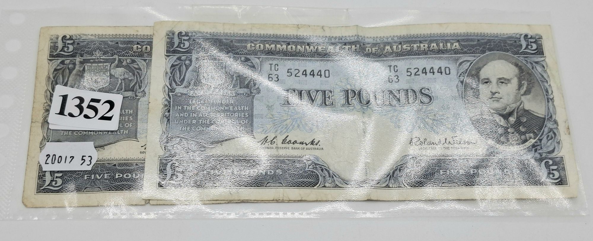 5 Pound Banknotes