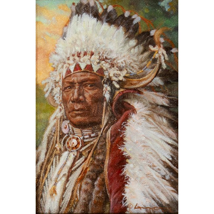 Steven Lang (1960- ), Shoshone