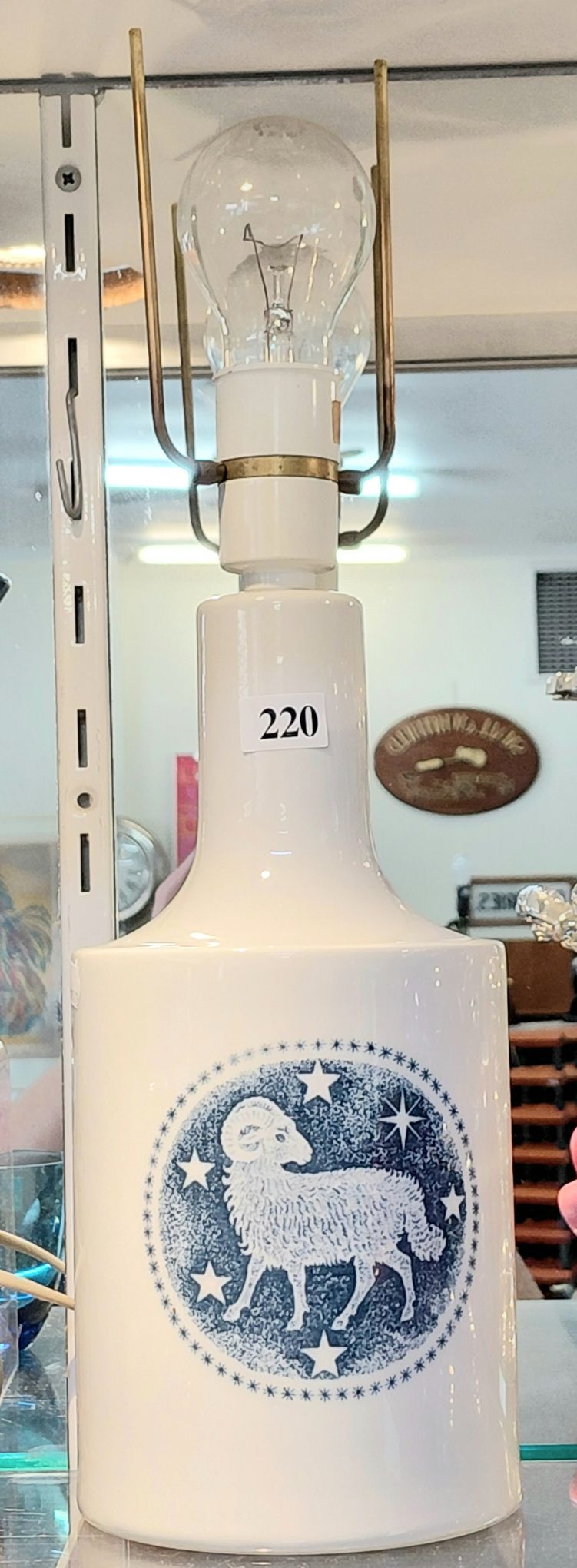 220 · ROYAL COPENHAGEN RAM LAMP