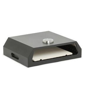 George Mason Pizza Braai Stone Black Paint | PLATE BROKEN