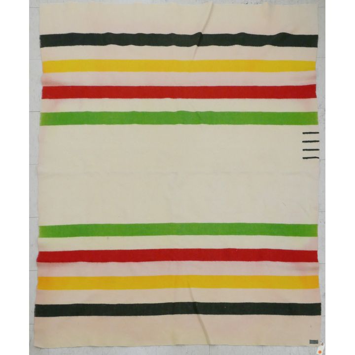 Vintage Pendleton 4-Point Wool Blanket 5'6''x6'6''
