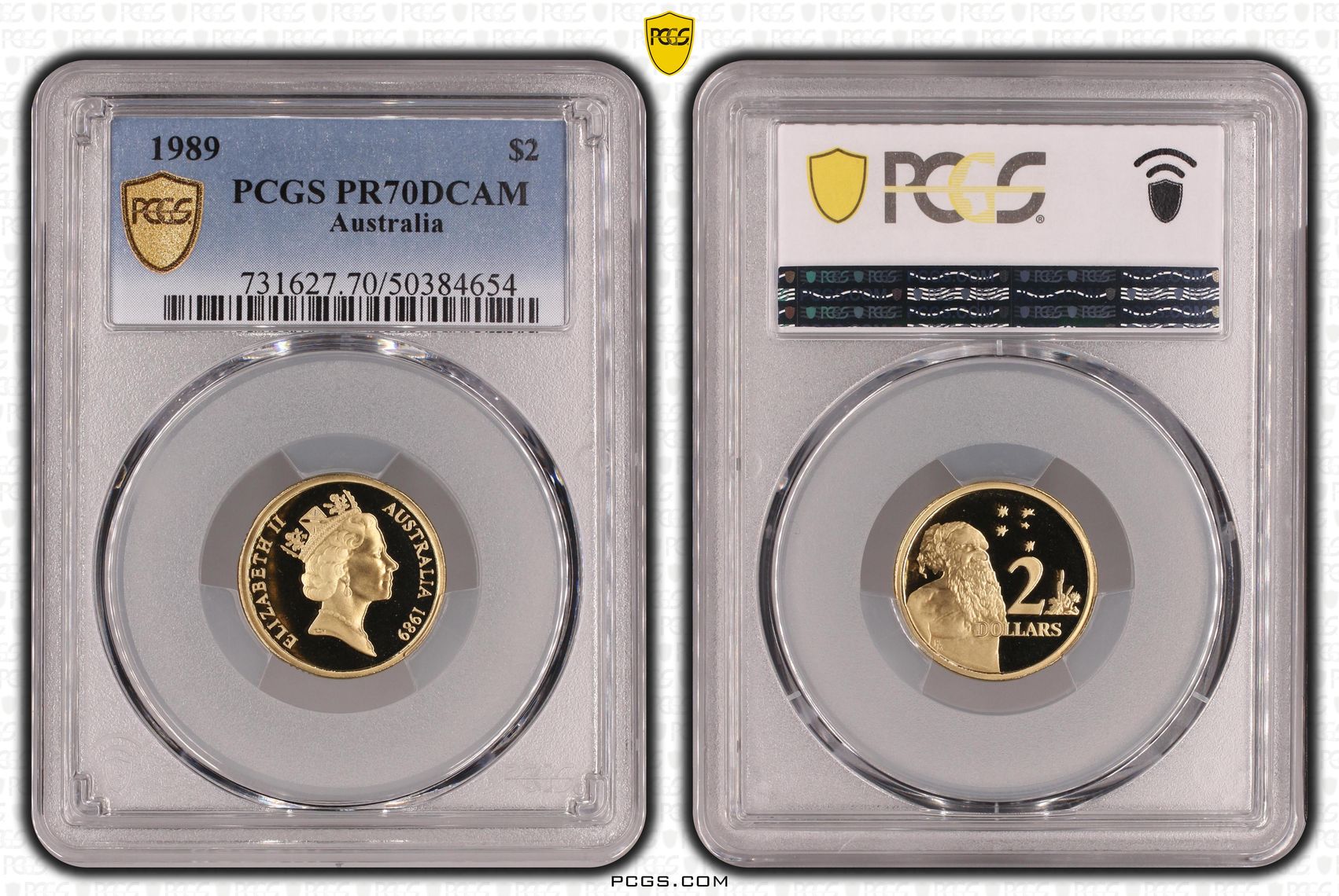 Two Dollar, 1989, PCGS PR70DCAM