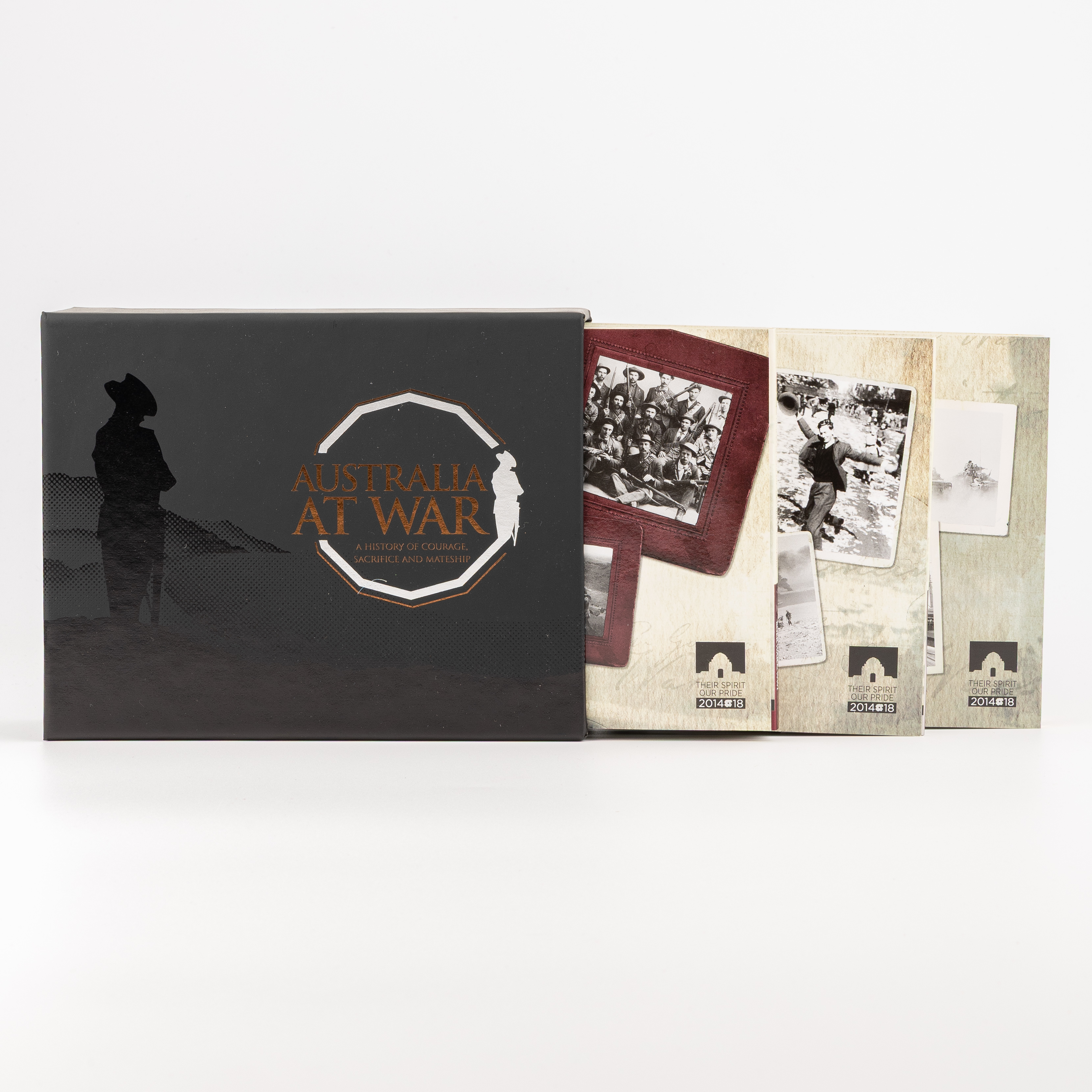 Elizabeth II, RAM - Australia at War Series, Fifty Cents, 2014 - 2016, UNC