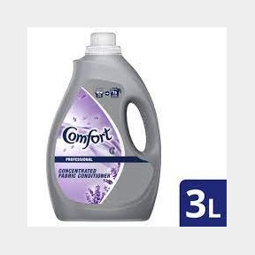 Comfort Professional Lavender Concentrated Fabric Softener 3L - Perfect for businesses in the hospitality industry.-51459/1074 B8 (S1)