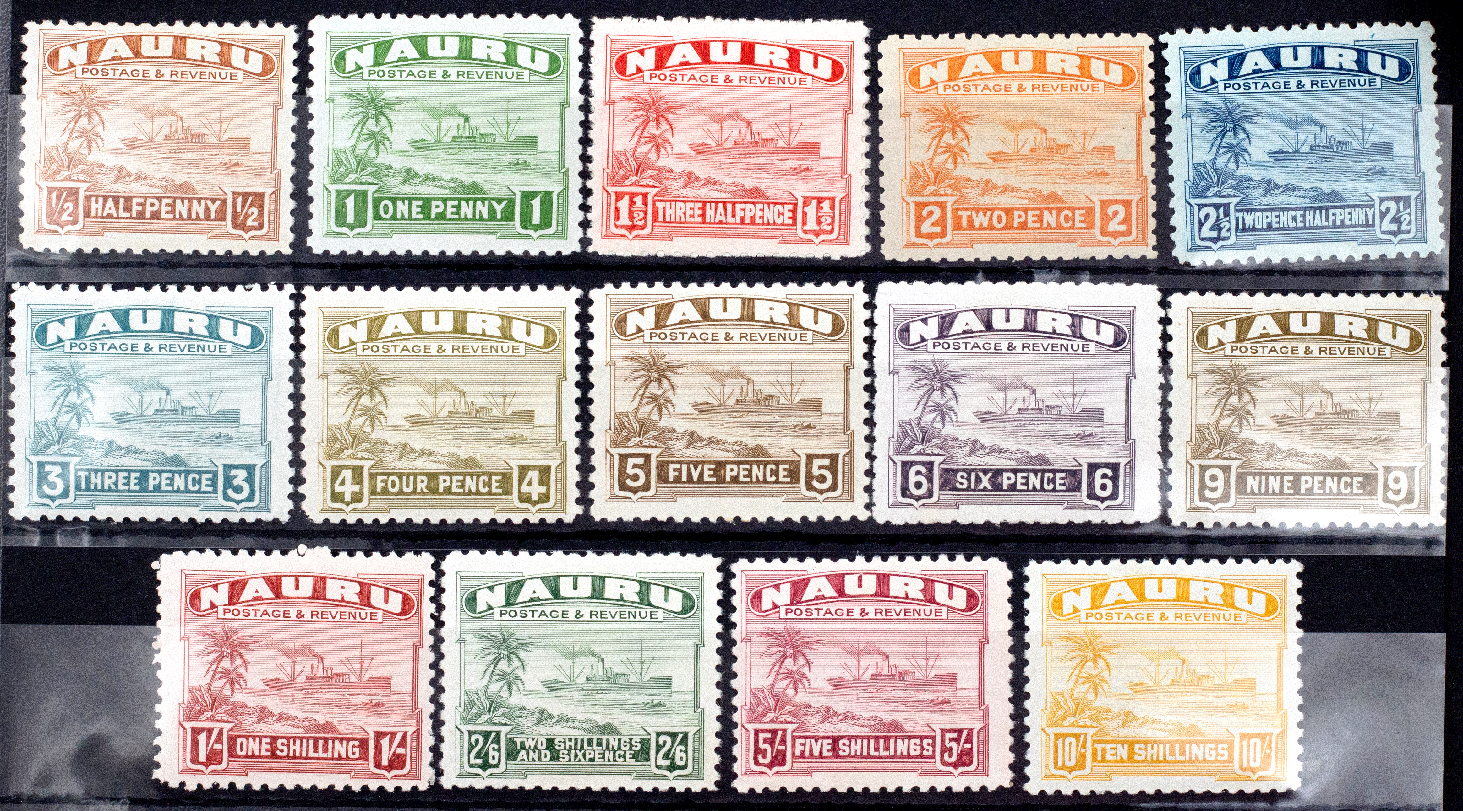 Nauru, Ship, 1924, Good