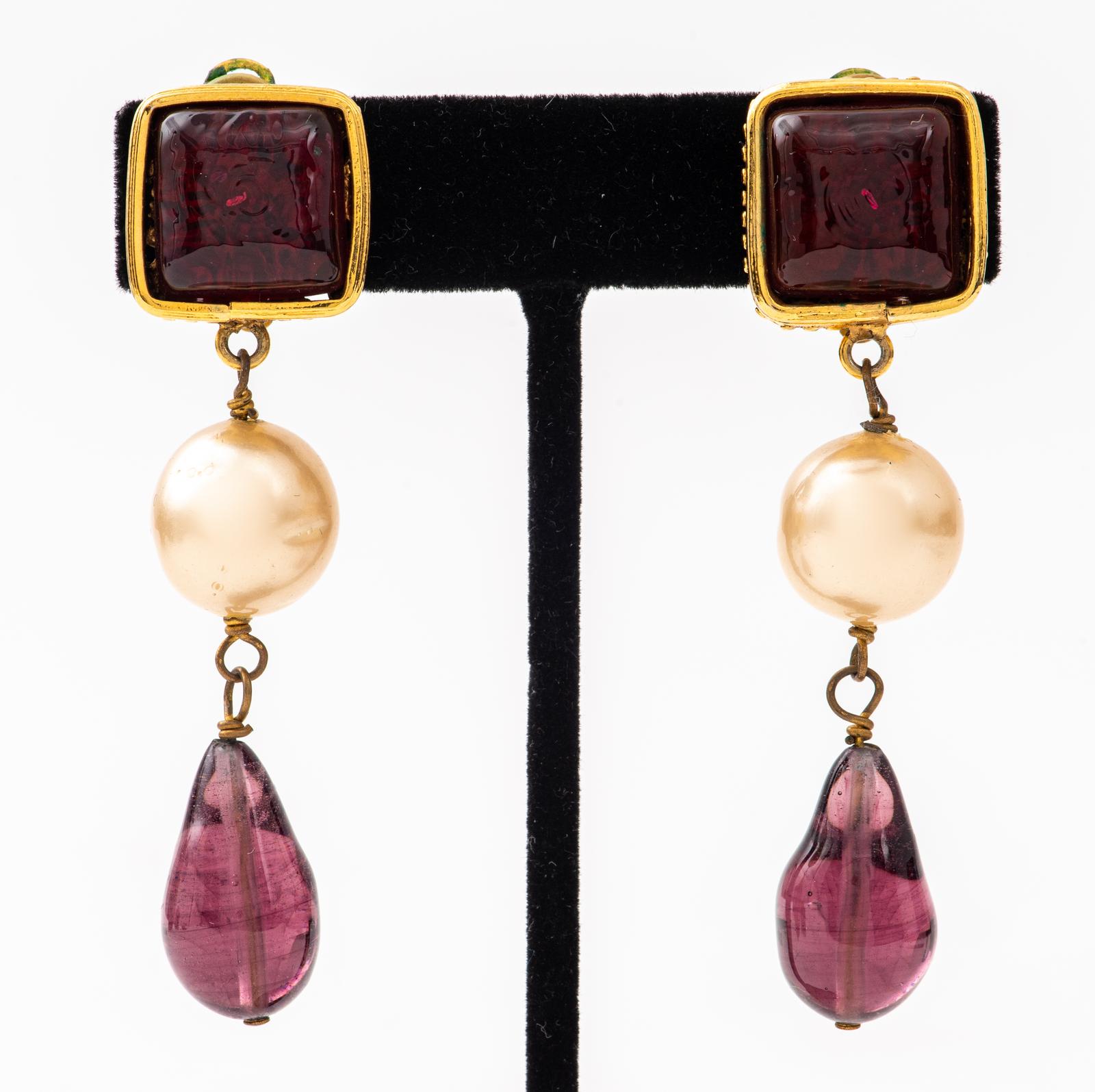 Collection of earrings, Chanel: Handbags and Accessories, 2020