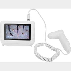 SKIN DIAGNOSIS HAIR ANALYZER, RECHARGEABLE SCALP HAIR FOLLICLE OIL MOISTURE MAGNIFYING DETECTOR ANALYZER SKIN PIGMENT TESTER WITH