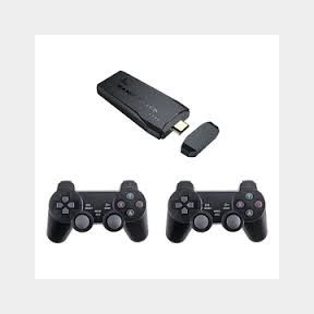 4K Ultra HD Game Stick 2 x Wireless Controllers Gamepad Set - Arcade Retro Game Stick| 51745/16084 AS B3 (S2)