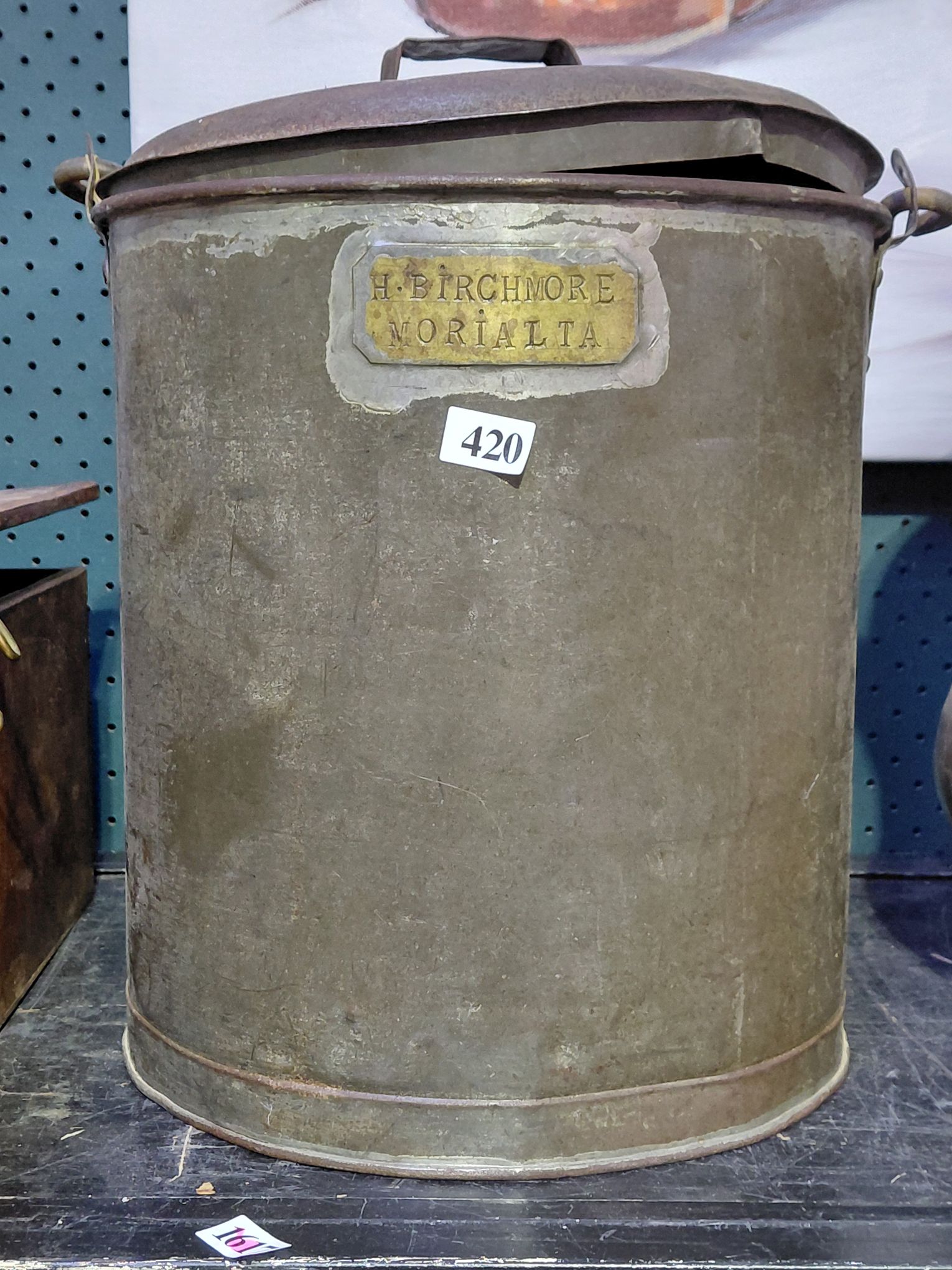 420 · EARLY MILK TIN