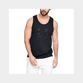Under Armour Men's Sport style Logo Tank Black / Black / Black Men M|
