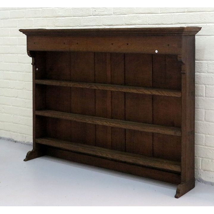 19TH CENTURY OAK DRESSER TOP