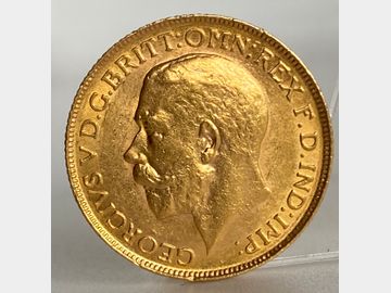 1911 GEORGE V CANADA MINT SOVEREIGN