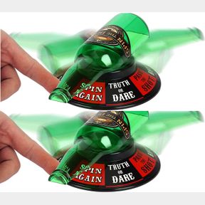 (2) PARTY DRINKING GAME SPIN THE BOTTLE 1231SB