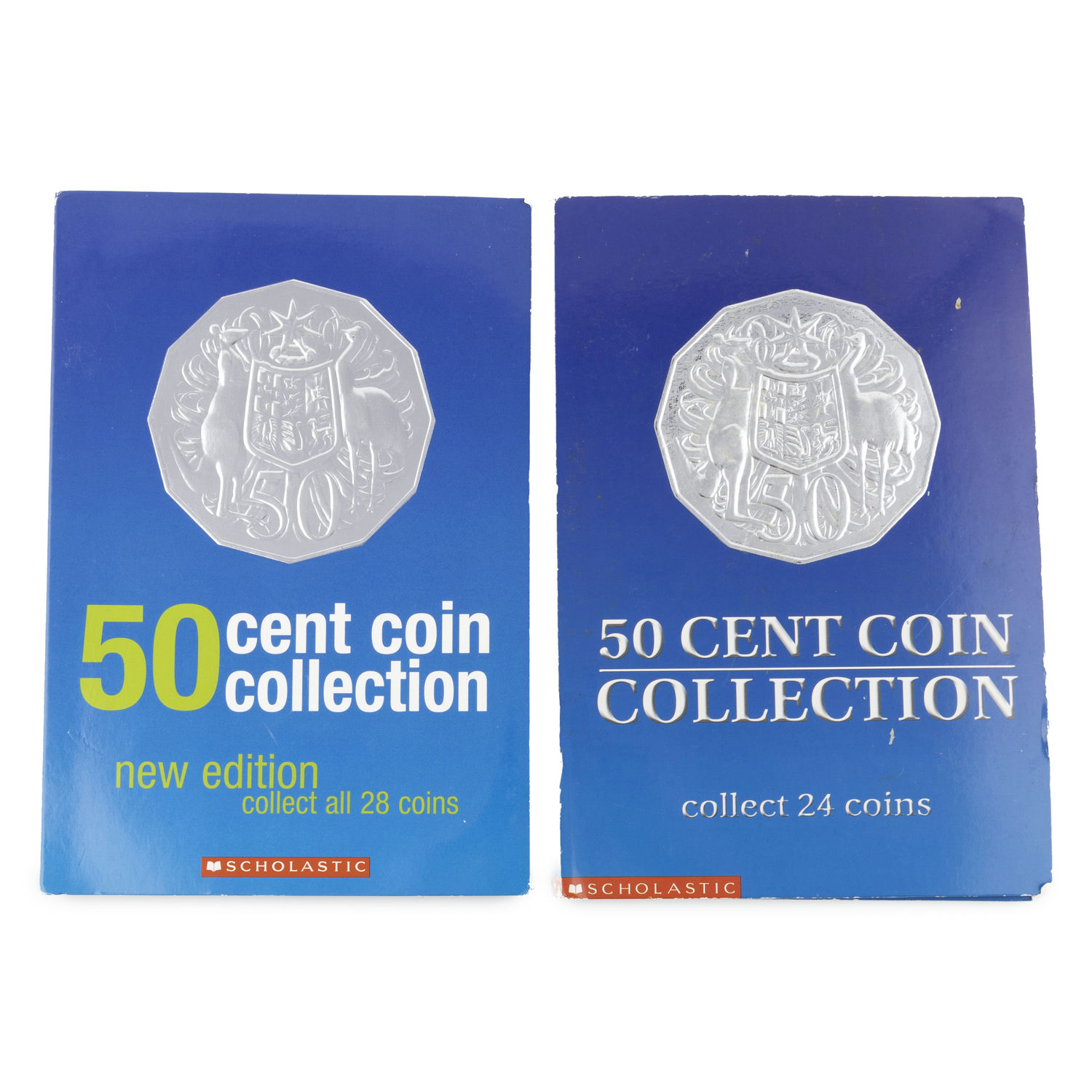Elizabeth II, Scholastic Set, Fifty Cents, 1966 - 2005, aUNC - UNC