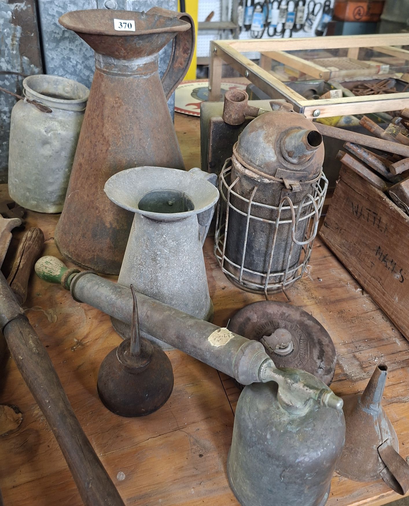 Metal Jugs Etc