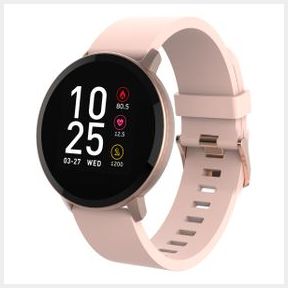 Volkano Smart Watch for Men or Women with Heart Rate Monitor Rose Gold |