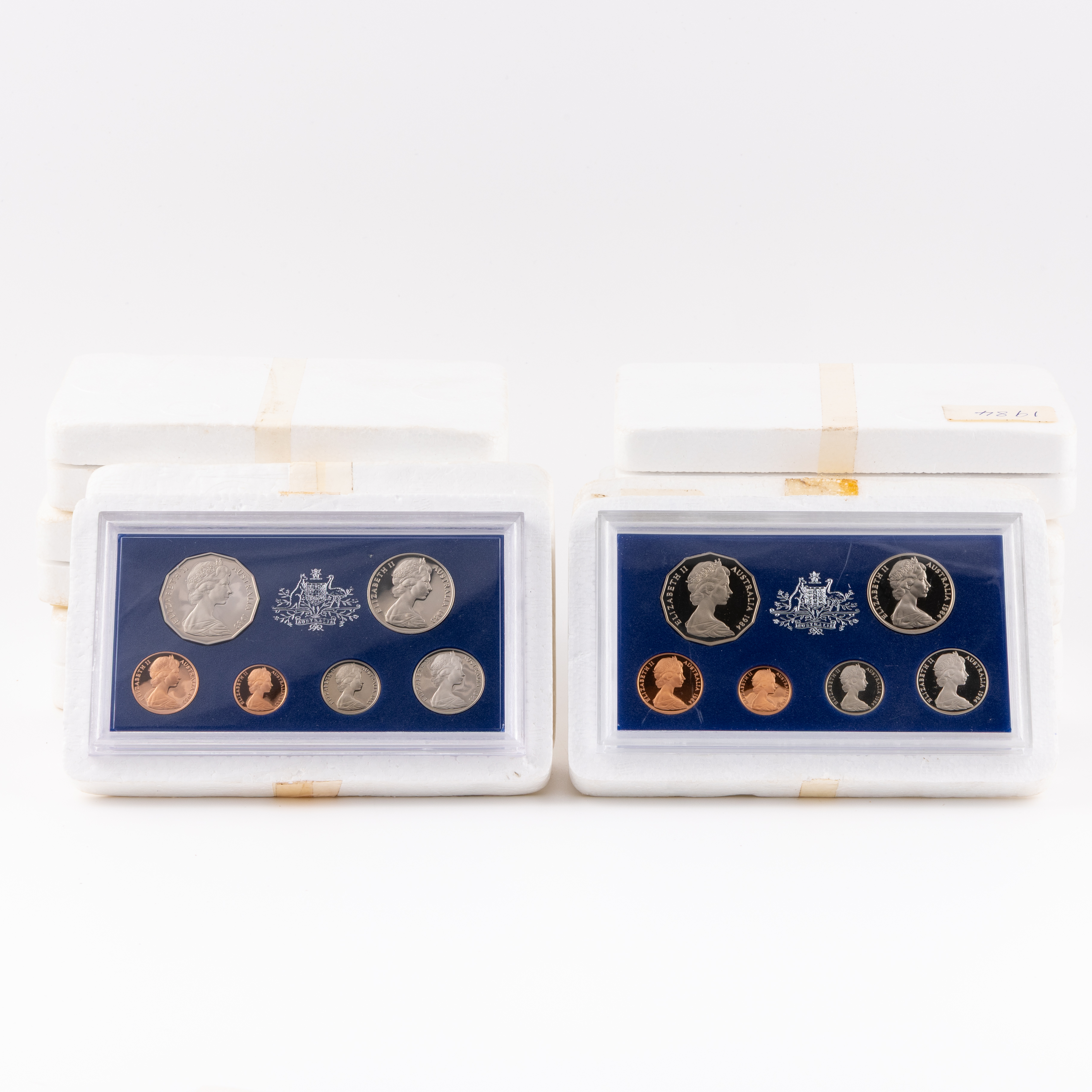 Elizabeth II, One Cent - One Dollar, 1983 - 1984, FDC