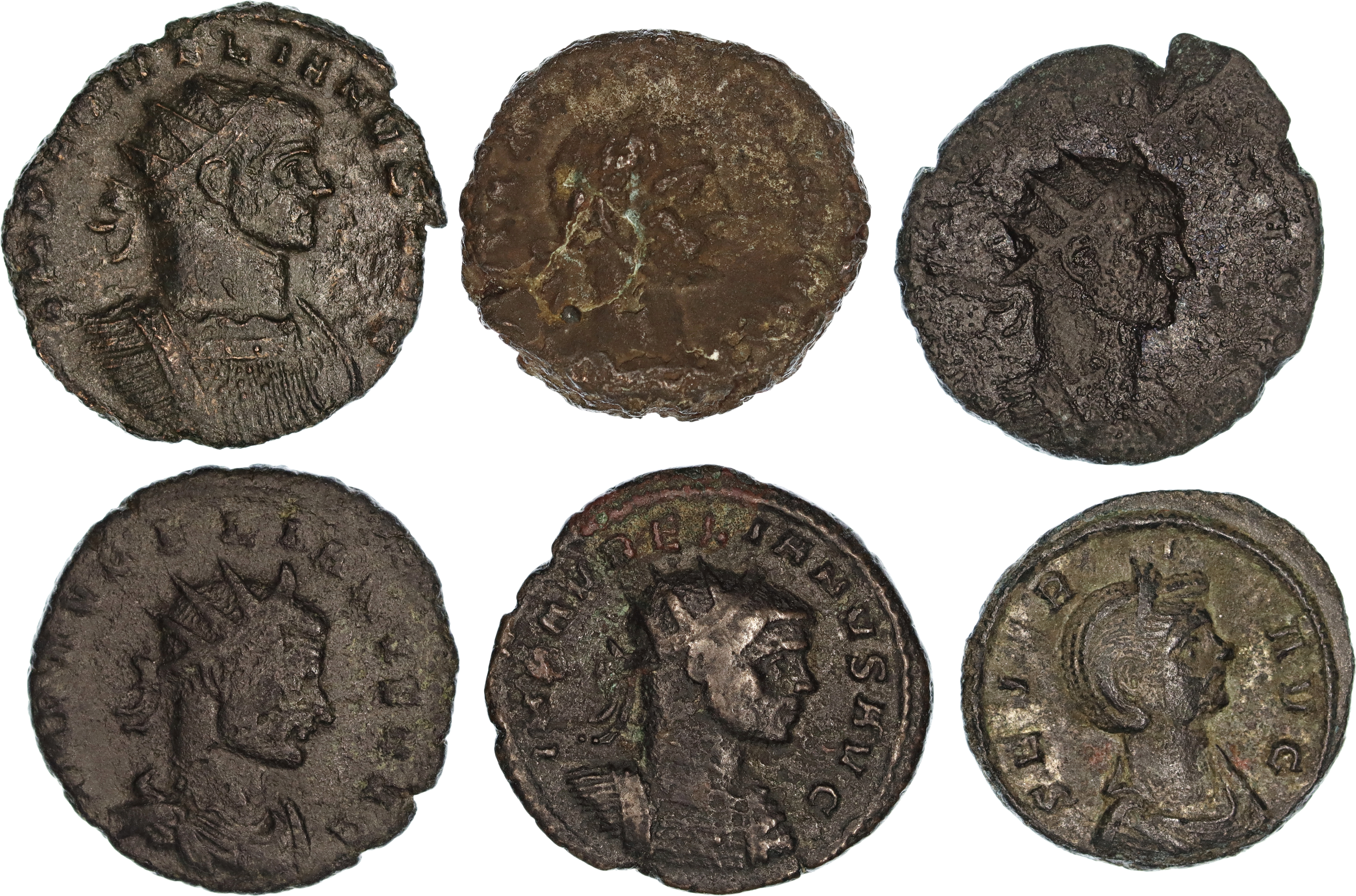 Roman Empire, Aurelian, Æ Antoninianus, 270-275 AD, F-VF