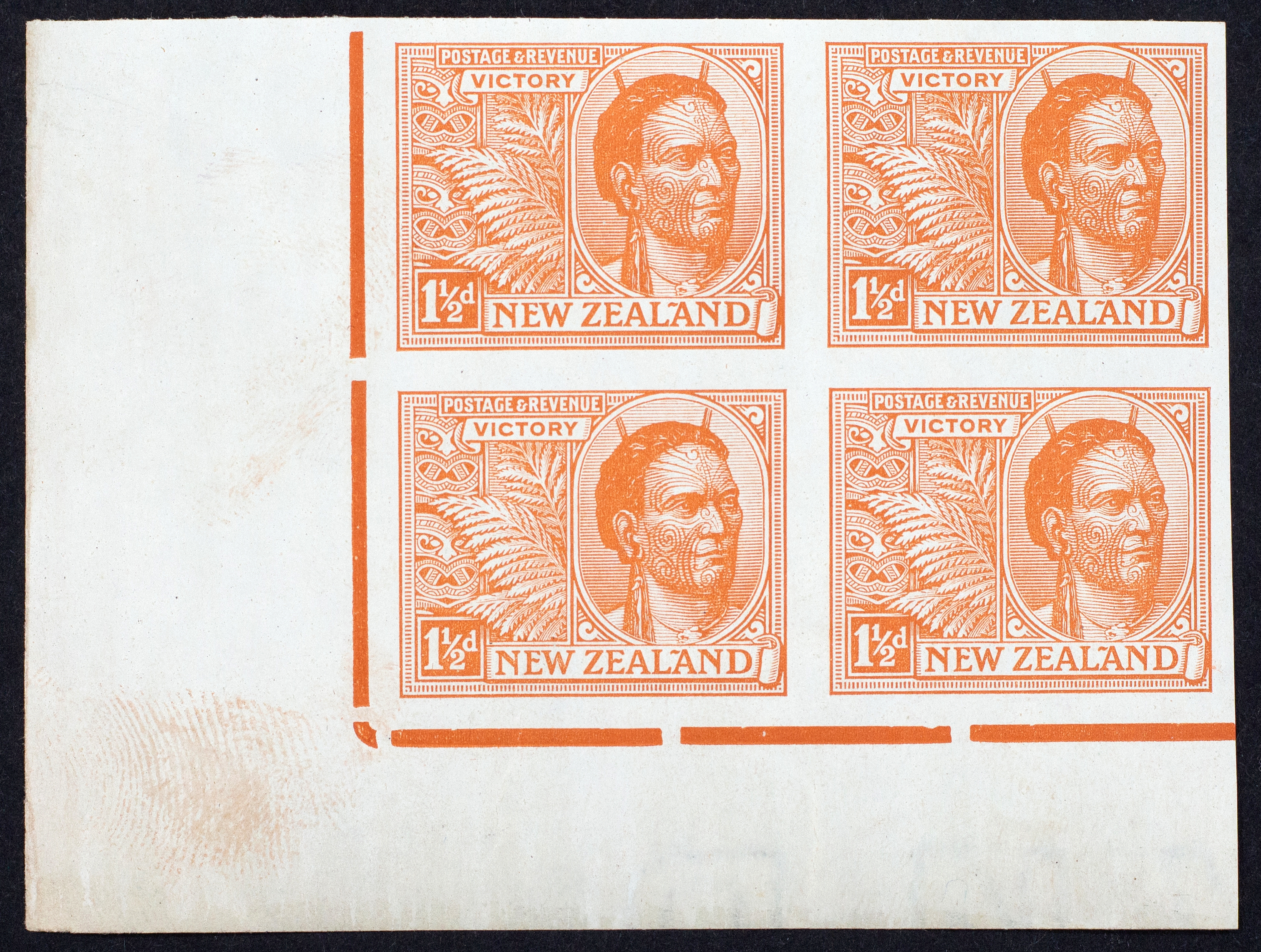 New Zealand, Proof Block, 1920, Good