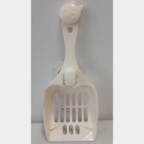 UrbanPets - Cat Litter Poop Shovel with Cat Head Handle -bar 9901038092894 -51735/2224 AS B2 (S7)