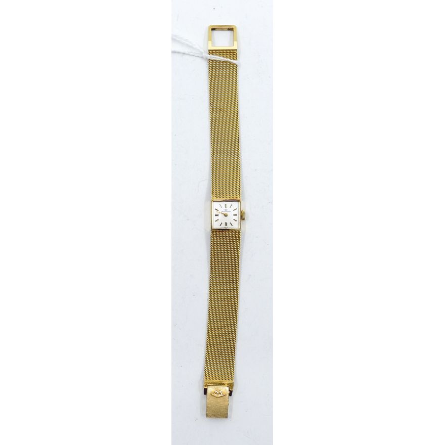 Women's 14k Movado Solid Band Wristwatch 13mm - 26.3 Grams TW