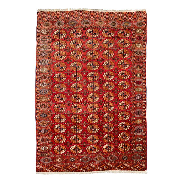 A Tekke main carpet, Turkménistan, circa 1900