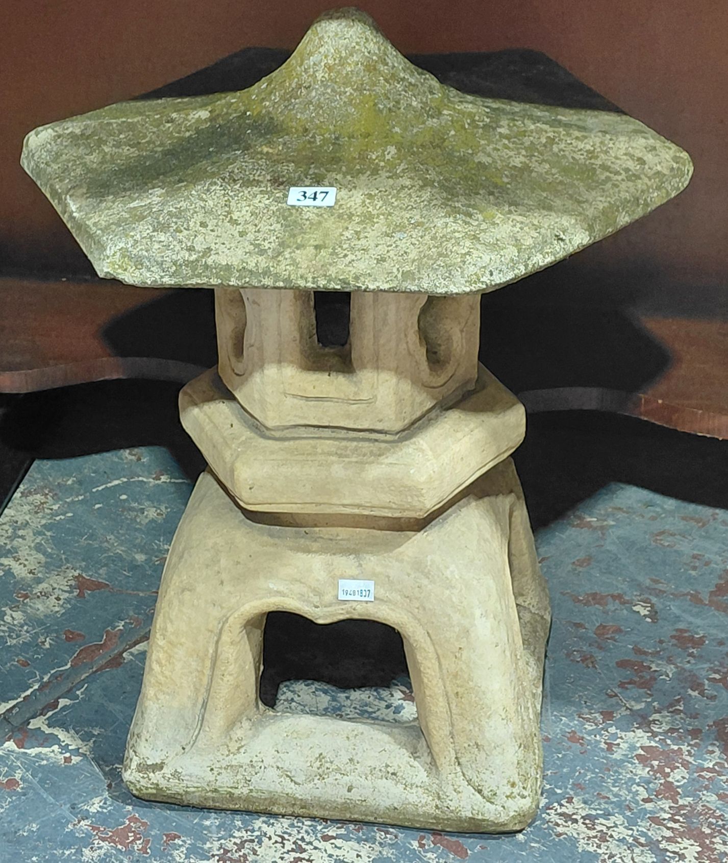 347 · CONCRETE GARDEN PERGODA
