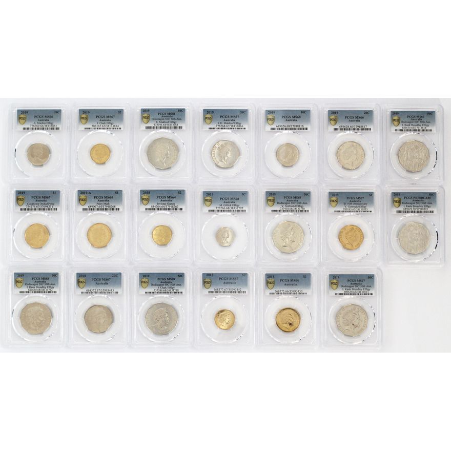 Elizabeth II, PCGS Accumulation Accumulation