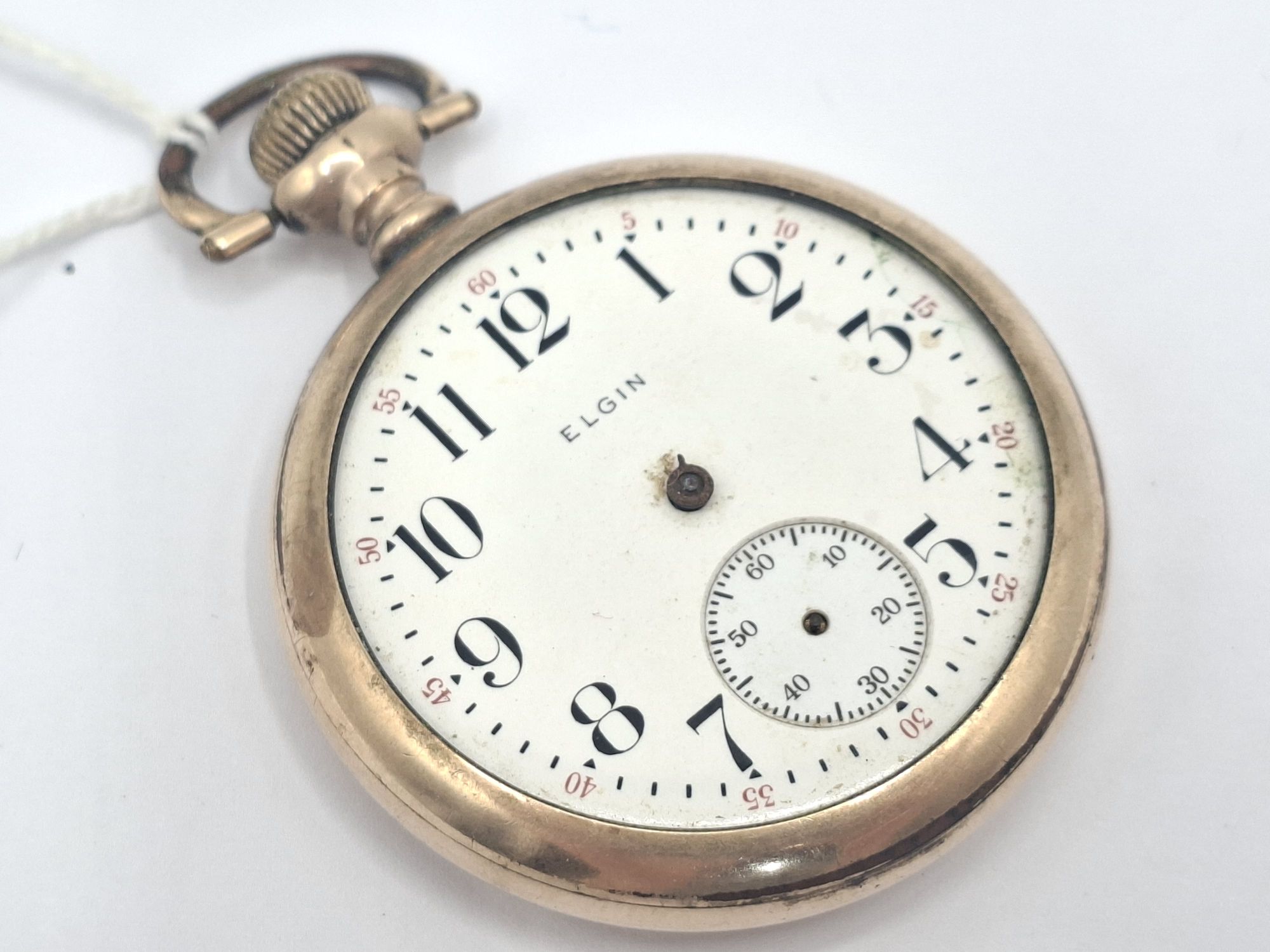 Elgin Open Faced Pocket Watch