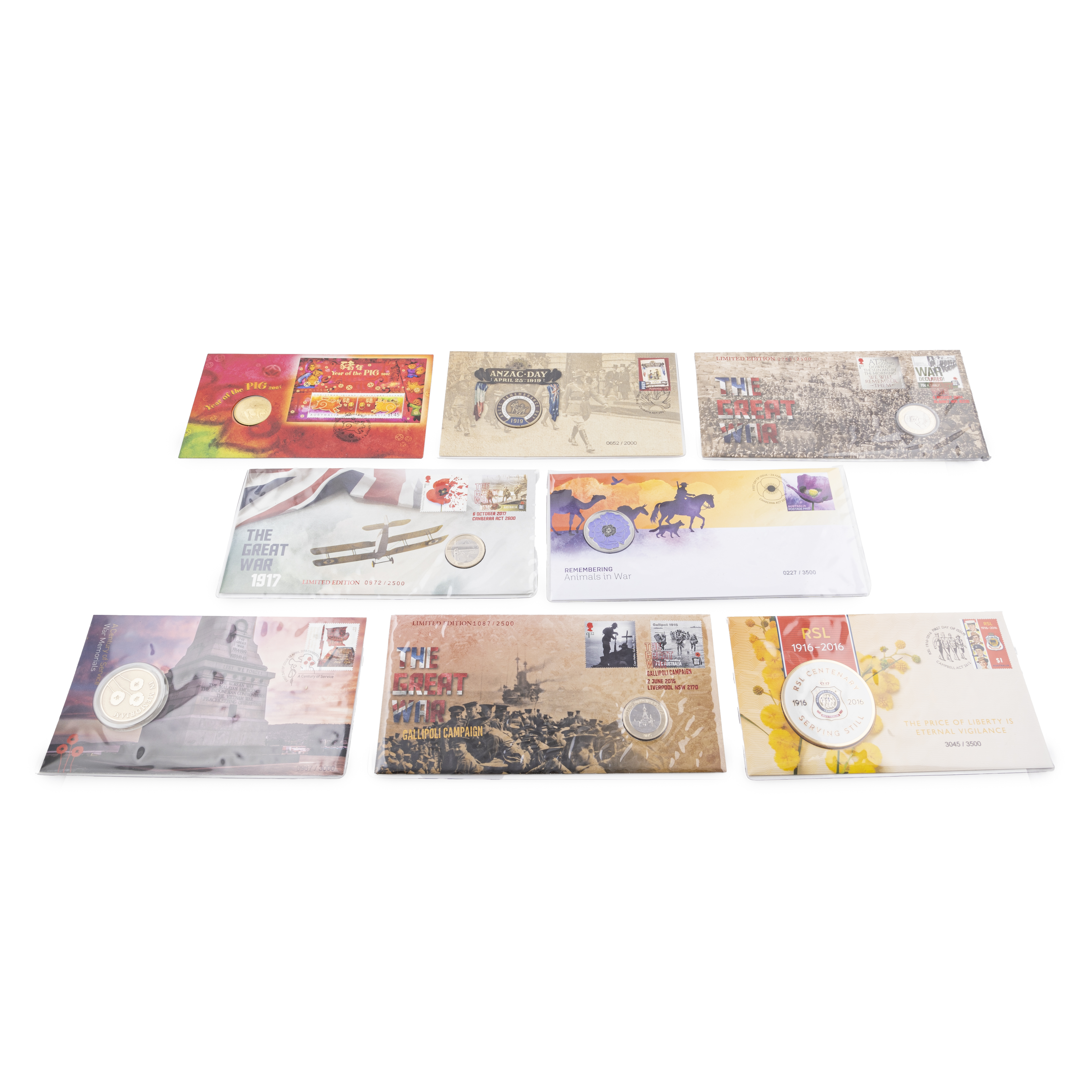Elizabeth II, Military - Limited Editions, 2007 - 2020, UNC