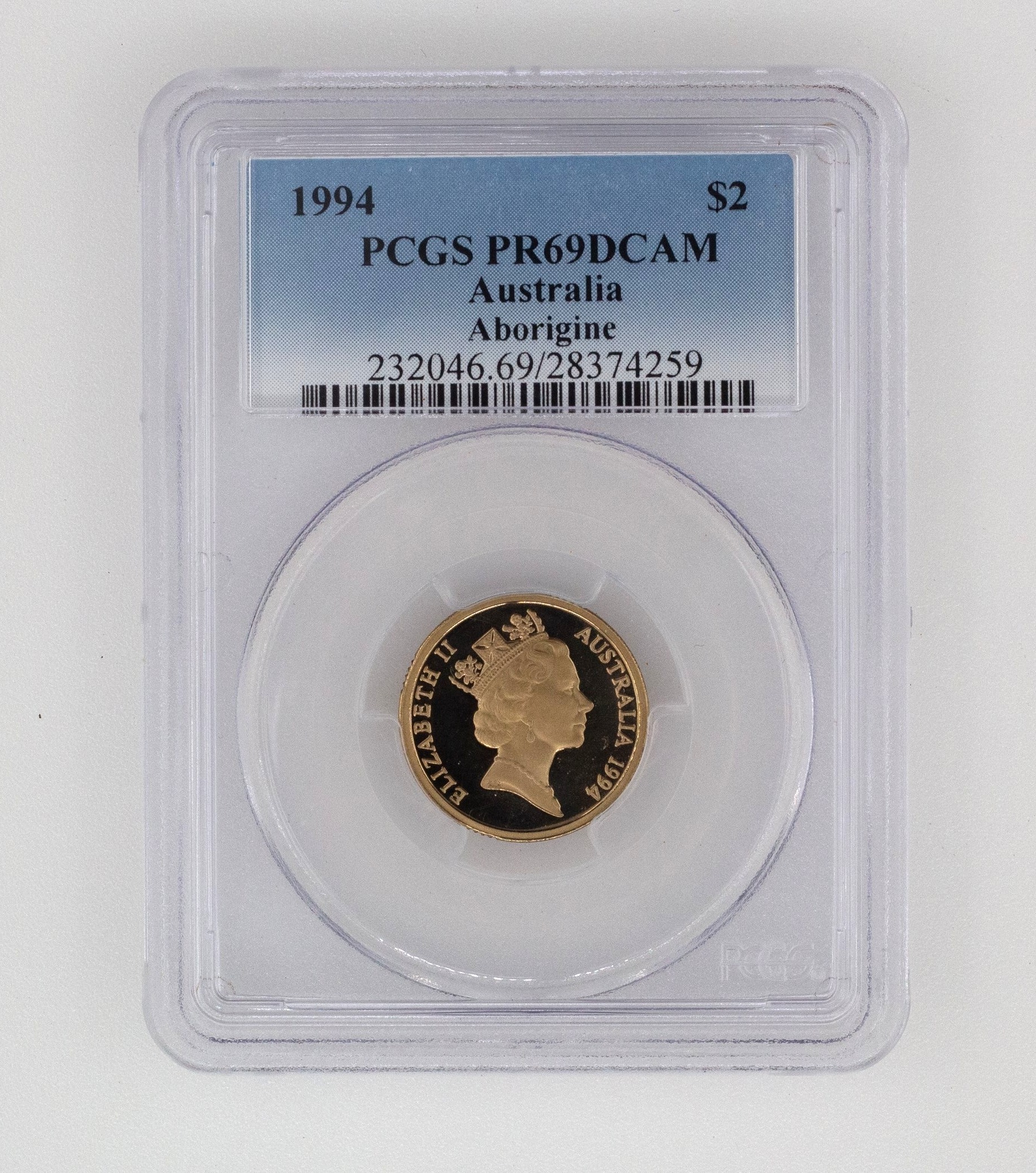 Elizabeth II, Two Dollar, PR69DCAM , 1994