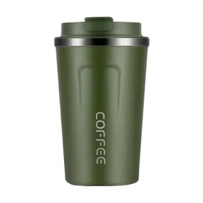 Ten Tech Stainless Steel Vacuum Travel Coffee Mug 510ml Green |
