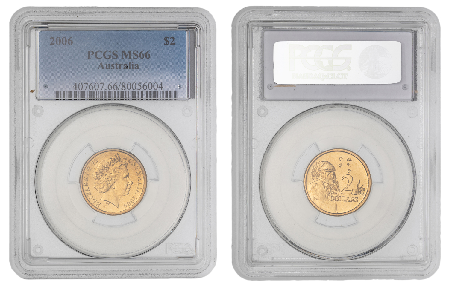 Elizabeth II, Two Dollar, 2006, PCGS MS66