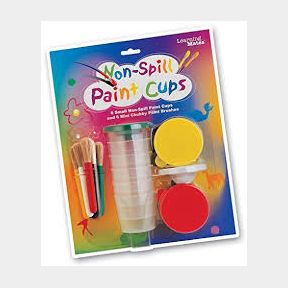 Popular Playthings Non-Spill Paint Cups - Bar 755828389409- 51748/81- 51748/81
