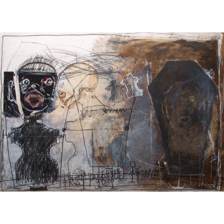 Henryk Cześnik | Trzy portrety trumienne, 2010