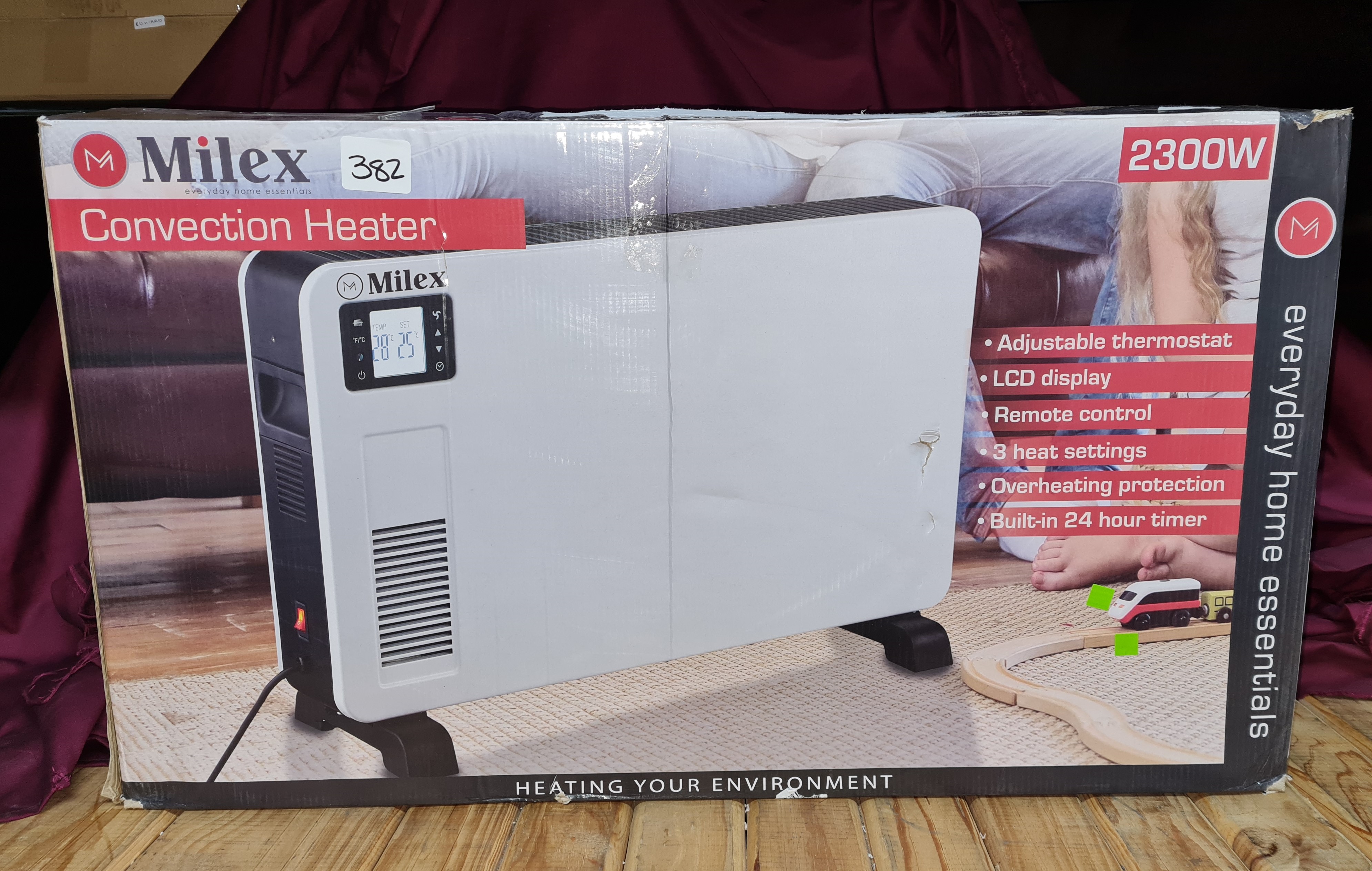 Milex Convection Heater 2300w | Cape Auctioneers
