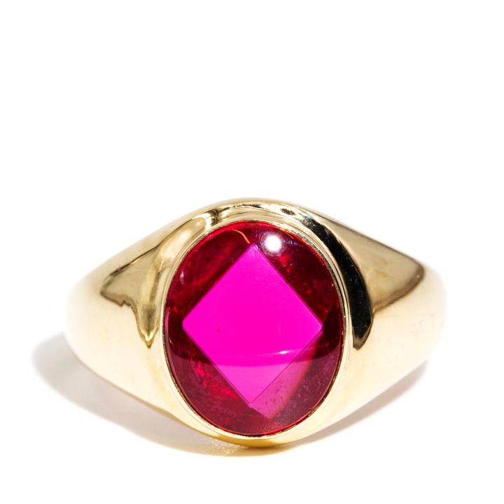 Vintage SIgnet 9ct Gold Ring,