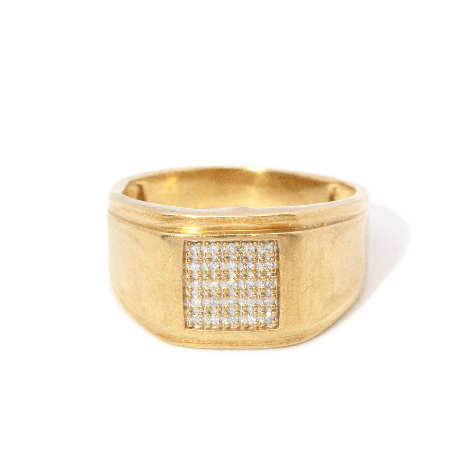 10ct Gold Diamond Ring