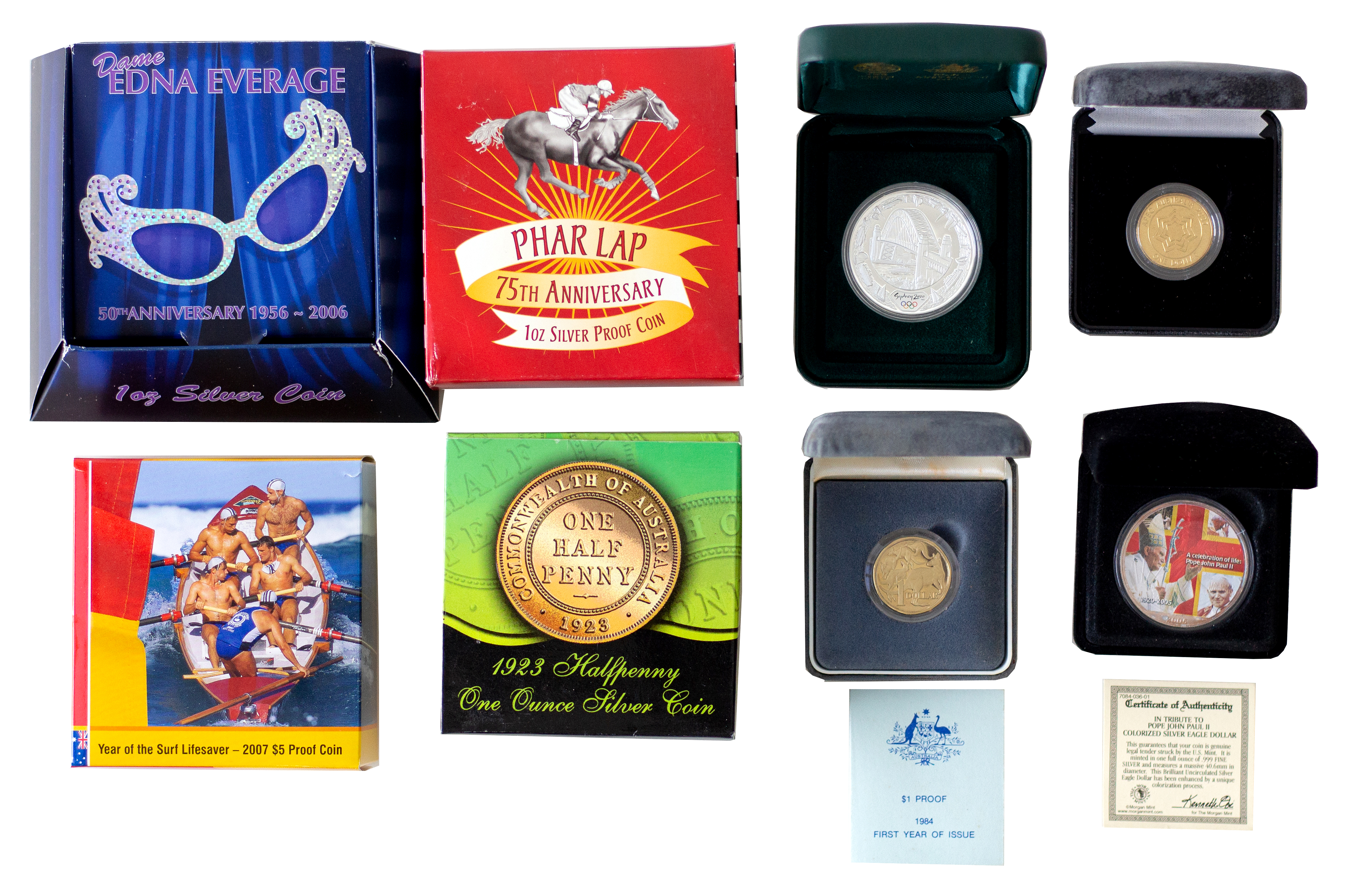 Accumulation, Elizabeth II, aFDC - FDC