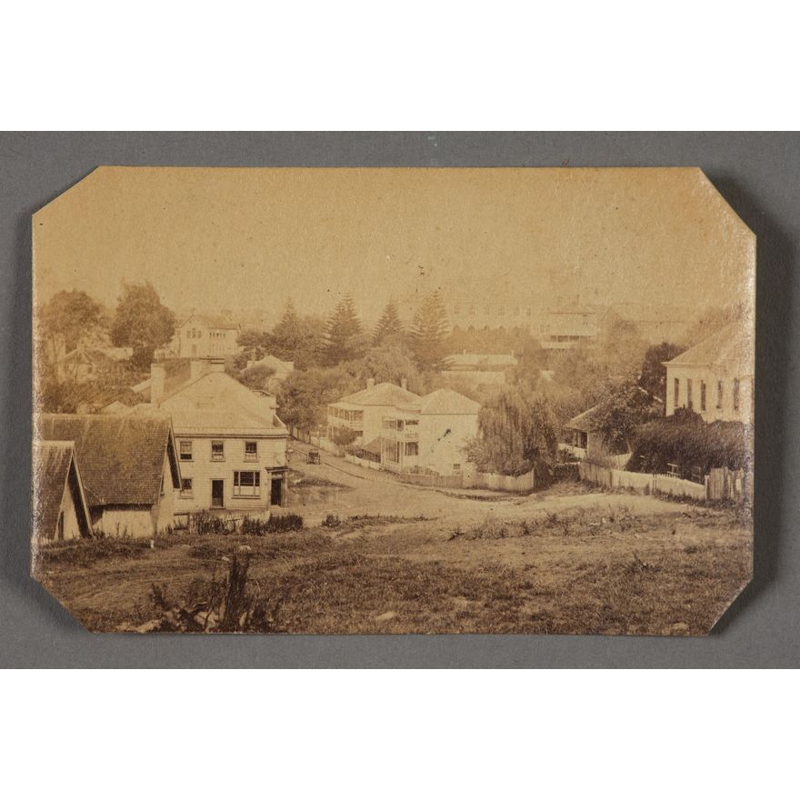 Attributed to John Kinder 'Eden Crescent, Auckland'