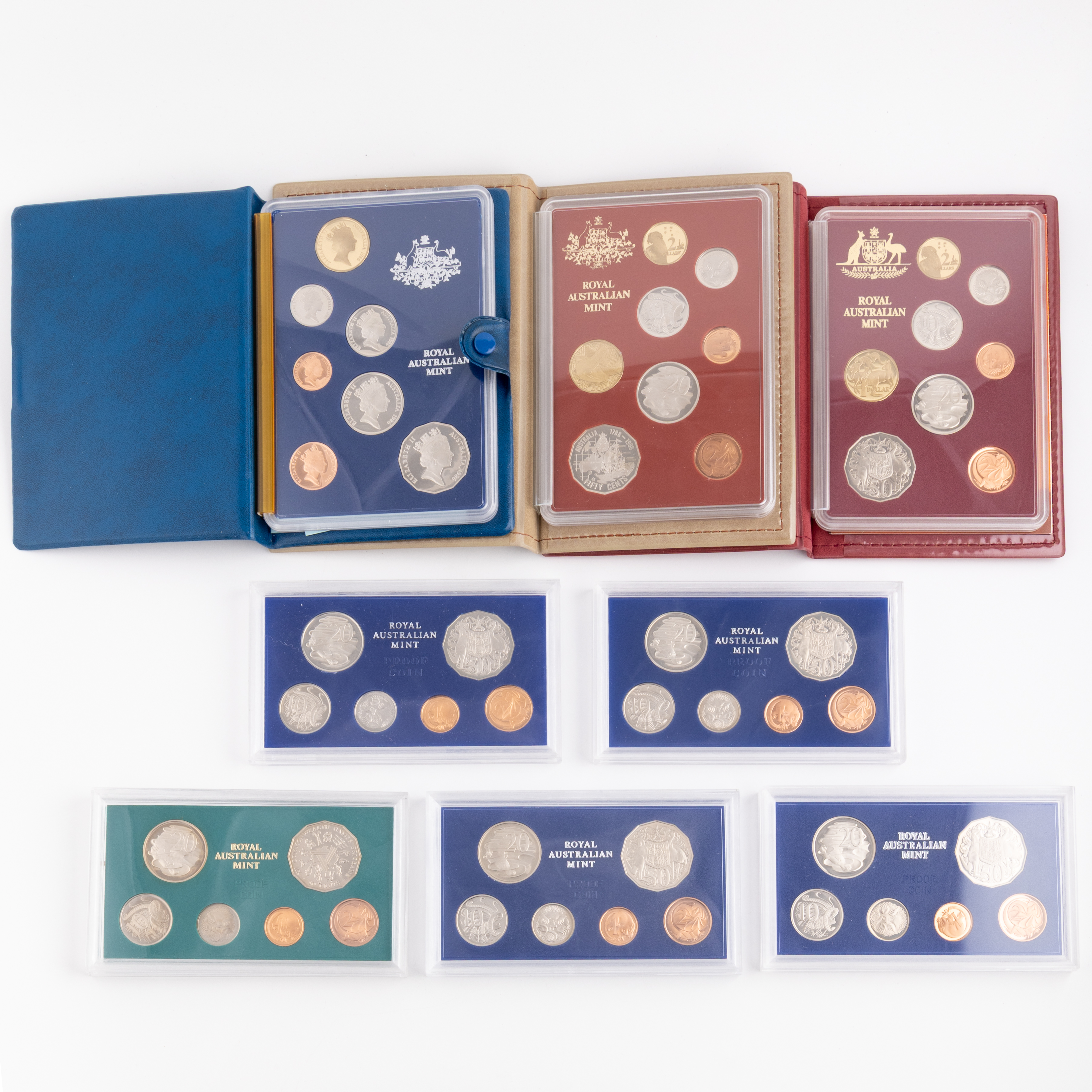 Elizabeth II, Proof Sets, 1979 - 1989, FDC