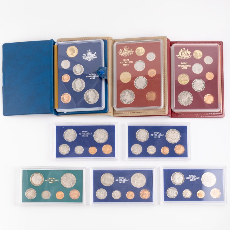 Elizabeth II, Proof Sets, 1979 - 1989,  FDC
