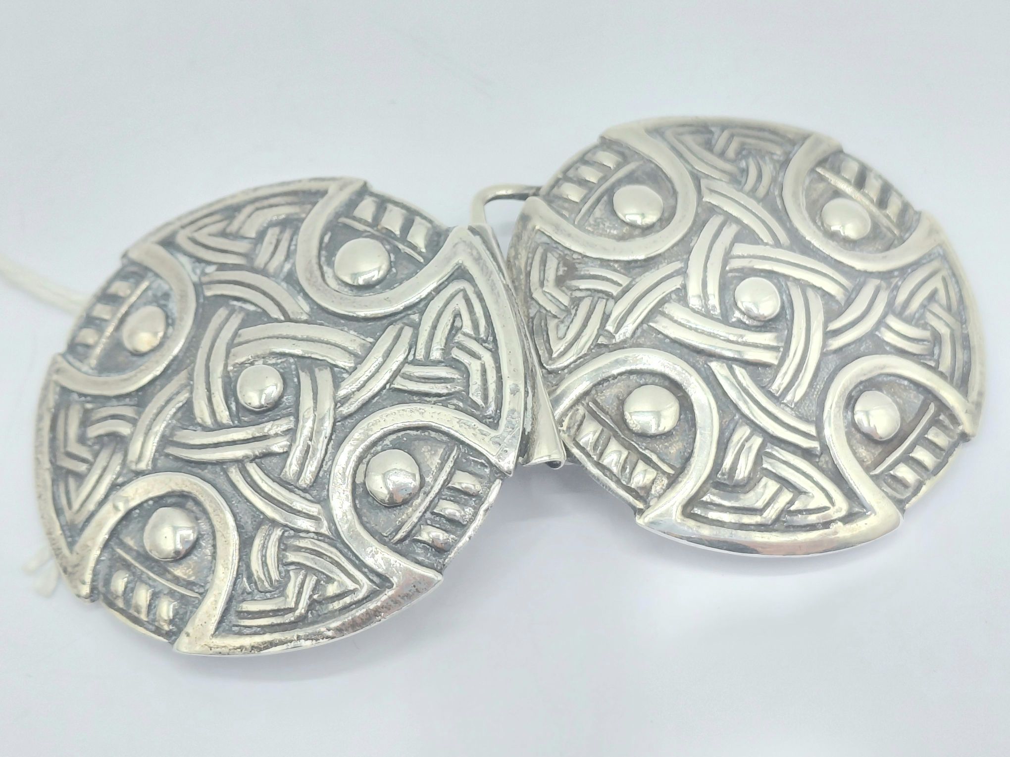 Sterling Silver Celtic Belt Buckle